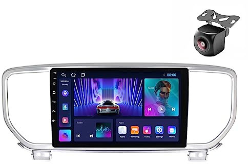 Android 13 Autoradio per Kia Sportage 4 QI KX5 2018 2019 2020 2021 2 DIN Stereo Car Tablet Pollici Schermo MP5 Lettore Multimediale Receiver GPS con FM SWC Carplay Android auto (M150CP 4core 2+32G)