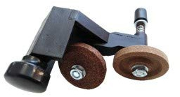 AFFILATOIO PER AFFETTATRICI MONTATO SULLA-VELA CON-POMOLO-UNIVERSALE CON DIAMETRO LAMA 190/225