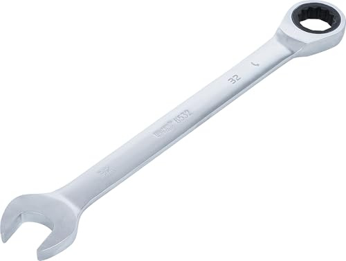 BGS 6532 | Ratchet Combination Wrench | 32 mm