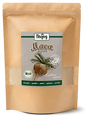 Biojoy Maca Peruviana BIO in Polvere (1 kg), senza additivi (Lepidium meyenii)