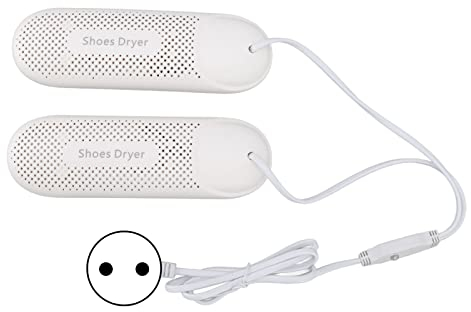 Schuhtrockner Elektrisch, 220V 12W Fußwärmer Schuhwärmer Elektrisch Kinder Schuh Trockner für Skischuhe Socken Schuhe Hüte, Lila Heller EU-Stecker 50Hz