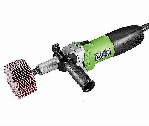 Toplionace Amoladora Recta Eléctrica de 220V 800W, Máquina de Trefilado de Alambre de Acero Inoxidable, Máquina de Pulir de Metal, Velocidad Ajustable