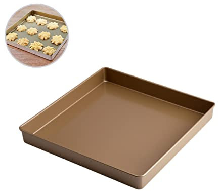 PRETYZOOM 11 Bratpfanne Backform Pizzapfanne Katzen-Rührstab Kartenhalter aus Holz Kekspfanne Grillpfannen kuchen Blech Schweizer Rolle Backgeschirr quadratisches Tablett