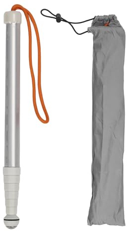 Canne Aveugle, Canne de Marche Aveugle Télescopique Canne de mobilité Réfléchissante Canne pour Malvoyants avec Sac de Rangement pour Hommes Femmes Personnes Malvoyantes Cadeaux
