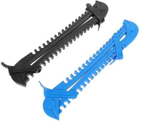 POPETPOP 2paare Schlittschuhkufenschoner Aus Sicherem Material Für Hockey Und Eiskunstlaufschuhe Verhindert Beschädigungen Und Verklemmungen An Schuhbeuteln