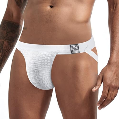 JOCKMAIL Jockstrap Hombre Ropa Interior Sexy Deportivo Tanga Hombre Transpirable Ajuste Bajo Ideal para Gimnasio Fiesta y Uso Diario