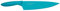 KAI Pure Komachi 2 Kochmesser 20 cm Klingenlänge - rostfreier Kohlenstoffstahl 53 HRC - Antihaftbeschichtung mit Polyprophylen Griff - Farbe Thunfisch - japanisches Küchenmesser