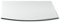 Funkenschutzplatte G5 Flachzunge ESG 6mm x 1200mm x 1000mm mit 18mm Facette Glasplatte Bodenplatte Kaminplatte Funkenschutz Ofenplatte Kaminglas