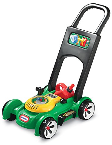 Little Tikes Gas n' Go Mower - Realistischer Rasenmäher für das Spielen im Freien - Kinderspielzeug für den Garten mit mechanischen Geräuschen, beweglichen Gashebel und Benzinkanister. Ab 18 Monaten.