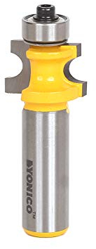 Yonico 13191 1/4-Inch Bead Bullnose Bead Router Bit 1/2-Inch Shank