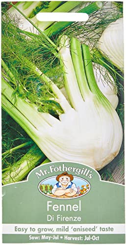 Mr Fothergills Seeds Ltd 10025 Vegetable Seeds, Fennel Di Firenze, White