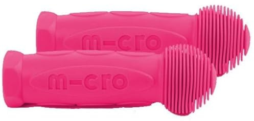 Micro® | Puños Originales Mangos para Manillar Patinete o Bicicleta Niños y Niñas Antideslizantes y Antisudoración | Compatible con la mayoría de Marcas | Pack 2 Unidades