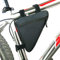 TheStriven Triangle Bag Radtasche Fahrrad Tasche Unter Schlauch Tasche Triangle Bag Rahmentasche Fahrraddreieck Tasche Unisex Radtaschen Triangle Bag mit viel Platz für Handy, Geldbörse, Werkzeuge
