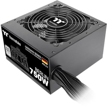 Thermaltake Berlin 750W Netzteil | ATX 3.1 | 12V-2 * 6 Pin | German Series