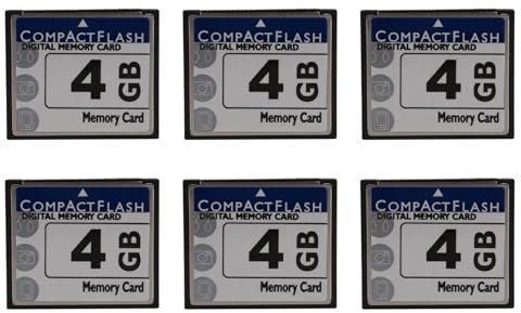 NJTHNTJR 6X Professional 4GB Compact Flash Memory Card(White&Blue)