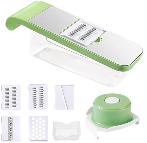 Sminuzzatore Di Patate - Affettaverdure Multiuso Per Carote | Tritatutto Manuale per Formaggio Cavolo Frutta Cucina Casa Picnic