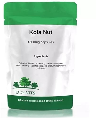 ECO-VITS Kola Nut 1500mg 60 Capsule