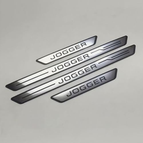 EULVGG 4 Piezas Protector Umbral de Coche para Dacia Jogger (2022 -), Accesorios Coche Acero Inoxidable Decoración para Estribos de Coche
