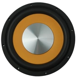 SLAHAJ tweeter auto Altoparlante Tromba 1 subwoofer HiFi da 8 pollici con doppia bobina mobile, super sottile, fai da te, altoparlanti per bassi universali