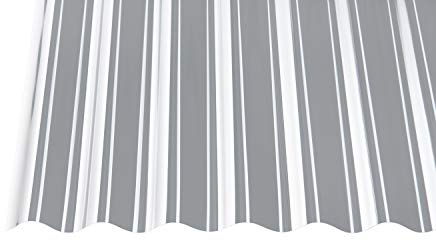 Polycarbonat Wellplatten Profilplatten Sinus 76/18 klar ohne Struktur (4000 x 1040 mm)