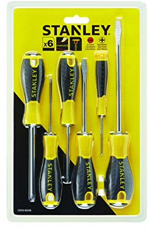 STANLEY - Juego de 6 piezas para atornillar