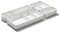 OXO Good Grips Abfalleimer mit herausnehmbaren Trennwänden, verstellbar, 4-teiliges Komplett-Set in Weiß, minimalistisch, CADDY, Müllbehälter, Müllimer