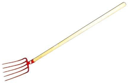 Pluvia jardin horca m-madera largo 5 dientes 101l