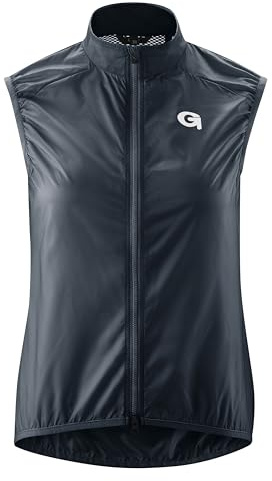 Gonso Road Vest Wind W, Damen Weste, Leichte Fahrradweste & Laufweste