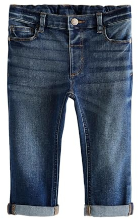 NEXT Jungen Jeans aus Bequemstretch Mittelblau Denim 116-122