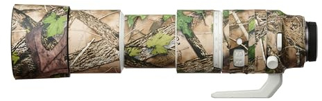easyCover - Lens Protection Camouflage Cover - Objektivschutz - Schutz für Ihr Kameraobjektiv - Geeignet für Canon RF 200-800mm F/6.3-9 is - True Timber HTC Camouflage