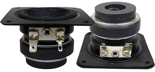 Haut-parleur complet de 6,3 cm 4 Ohm 10 W Haut-parleur aigu portable 15 voix Core Amplificateur Home Cinéma DIY 2 pièces