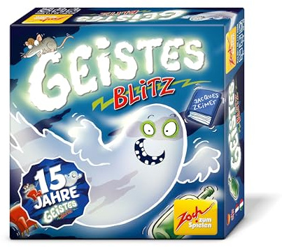 Zoch 601129800 Geistesblitz - Das lustige Reaktionsspiel für Groß und Klein, wer schnell die richtigen Figuren schnappt, hat Gute Chancen zu gewinnen, ab 8 Jahren