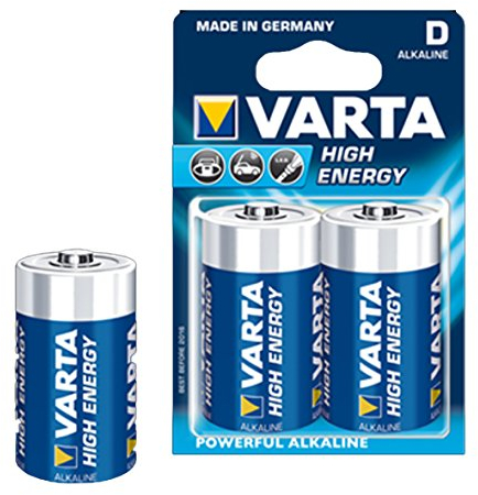 Varta Alkaline D/LR20 2-pak High Energy, 4920.121.412 (High Energy)