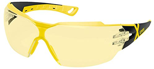 Uvex Pheos CX2 Retail Schutzbrille - Suprav. Excellence - Gelb/Schwarz-Gelb