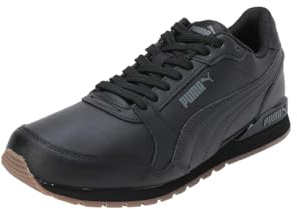PUMA Unisex St Runner V3 L Turnschuhe, Puma Black Puma Black Gum, 42.5 EU
