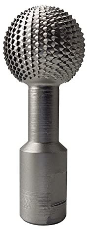 Kugelfräser Holz Schnitzen, 10mm Kugelmeißel Feilenschleifköpfe, Wood Shaper Kugel, Kugelmeißel Feilenschleifköpfe Geeignet für Typs 100 Winkelschleife