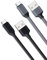 MAS CARNEY USB C Kabel, [2 Stück 0.9m/1.8m] 2.4A ladekabel USB C Nylon Schnellladung und Synchronisierungskabel USB C für Samsung S10/S9/S8te 10te 9, Huawei P30/P20/Mate 20, Sony Xperia, Smartphone