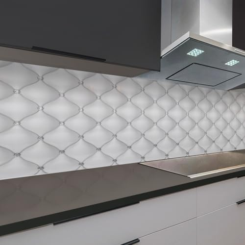 Rodnik Küchenrückwand robuste ABS-Kunststoff Platte Monolith in Deluxe Qualität, Direktdruck. MOTIVAUSWAHL (Chesterfield)