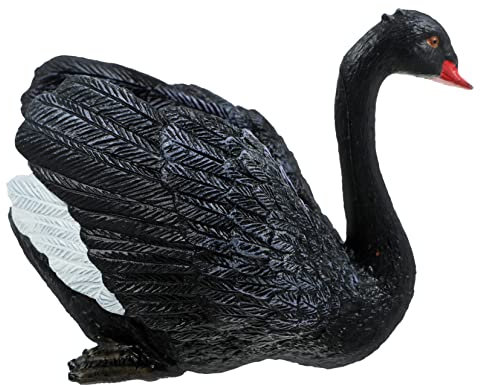Cabilock Scultura Cigno Statua Da Giardino Cigno Figurina Cigno Decorazione Da Giardino Cigno Ornamento Cigno Cigno