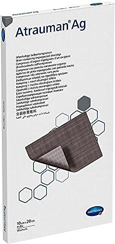 Hartmann Atrauman Ag Impacco unguento Argento 10X20, 10 Pezzo