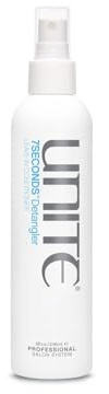 UNITE Hair – 7SECONDS Detangler – Lightweight Leave-In Conditioner Spray to Instantly Detangle, Strengthen & Protect – UV/Heat Protection – 8 Fl Oz