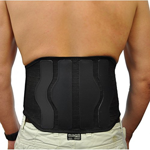 Smartool ceintlombt2 ryggbandage, svart