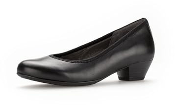 Gabor Femme Escarpins | Dame Escarpins Classiques | Semelle intérieure Amovible | Escarpin de Bureau | fermé | Noble | Noir (Schwarz) / 01 | 40 EU - 6.5 UK