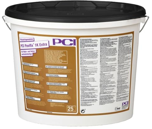PCI Pavifix 1K Extra Mortier pour joints de pavés en pierre naturelle et en béton Sika Anthracite 25 kg
