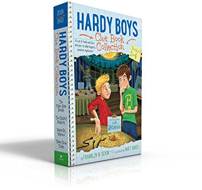 Hardy Boys Clue Book Collection Books 1-4 (Boxed Set): The Video Game Bandit; The Missing Playbook; Water-Ski Wipeout; Talent Show Tricks