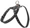 Ancol Nylon Figure 8 Cat Harness Moon & Stars Design Black Reflective Easy Fit Comfortable Safe Walking Accessory for Cats and Kittens