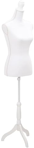 Mannequin Buste de Dames Couleur Blanche