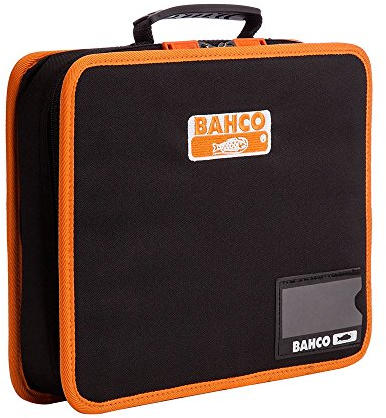 Bahco 4750FB5B Tool Folder with Rubberized Handle, Multi-Colour, Small