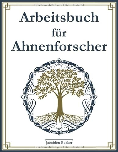 Arbeitsbuch für Ahnenforscher: 127 Datenblätter für Vorfahren, Namensindex, Ahnentafel für 7 Generationen, Rechercheprotokoll, To-do-Liste und viel Platz für Notizen.