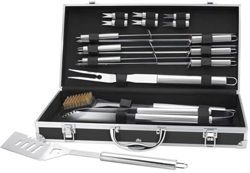 Küchenprofi BBQ Set ARIZONA 16-teilig, Grill Zubehör Set, schwarzer Aluminium Koffer, ideales Geschenkset